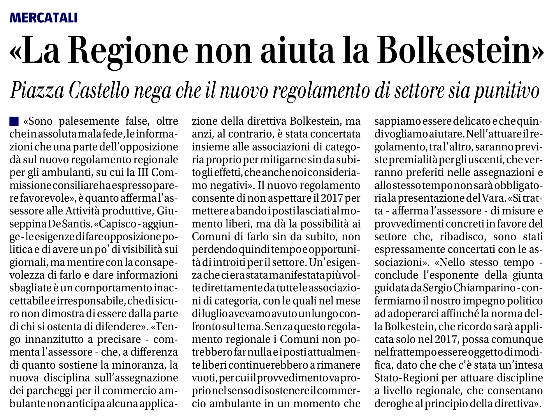 il giornale 31 10 2015