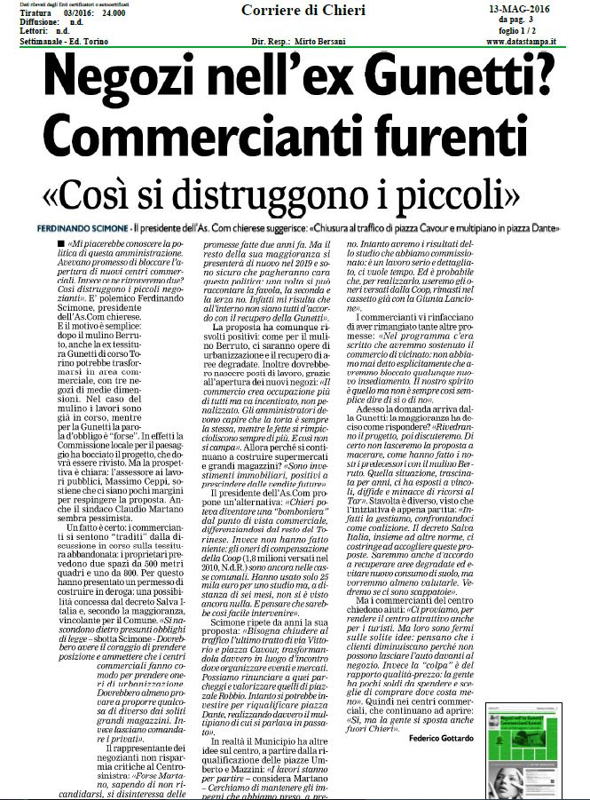 corriere chieri